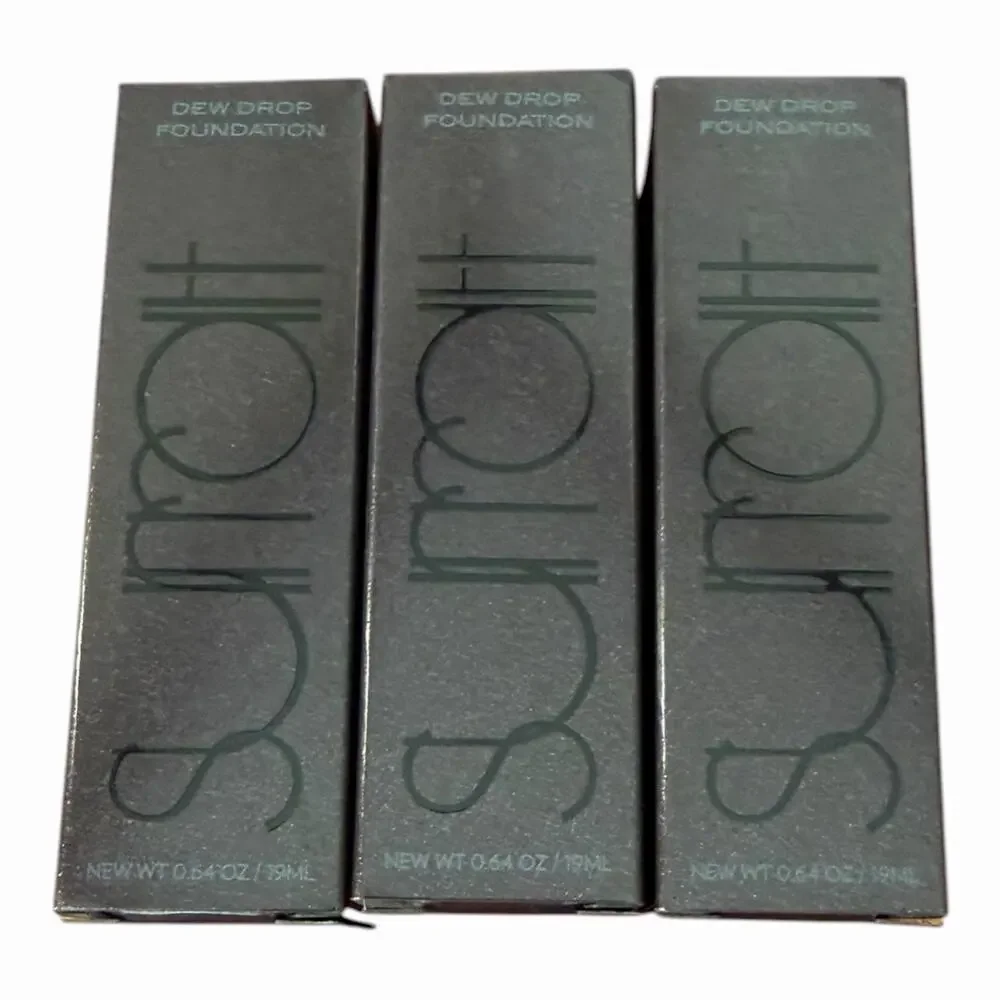 Bundle Of Three Surratt Dew Drop Hydrating Foundation #16 Warm Brown/Neutral NIB